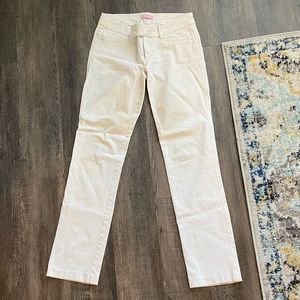 Lily Pulitzer white pants size 6